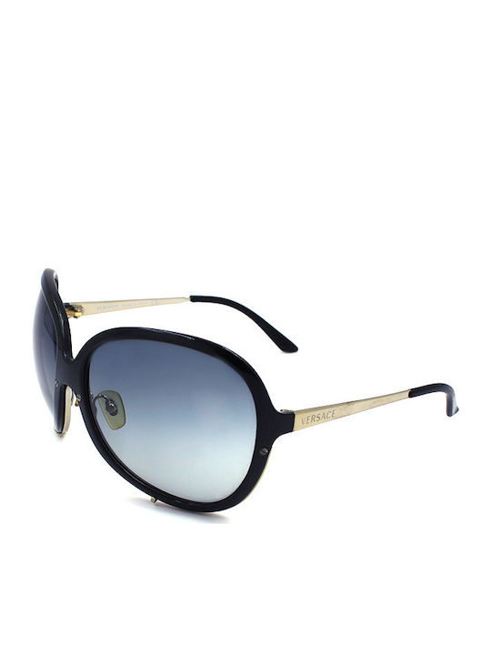 Versace Γυαλιά Ηλίου Μαύρα με Κοκκάλινο Σκελετό Versace Γυαλιά Ηλίου Μαύρα με Κοκκάλινο Σκελετό