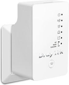 Draytek VigorAP 802 WiFi-Mesh-Netzwerk Zugriffspunkt Wi‑Fi 5 Dualband (2,4 & 5 GHz) in Einzelner Bausatz