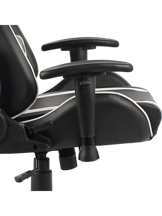 vidaXL 20482 Gaming Chair with Adjustable Arms Black / White