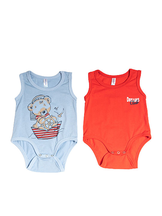 Dreams by Joyce Baby Bodysuit Underwear Set Sleeveless Multicolour