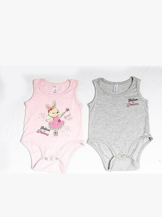 Dreams by Joyce Set of Pink Bodysuits