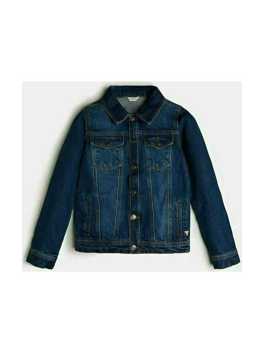 Guess Kids Denim Jacket short Blue