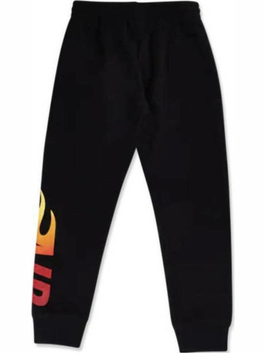 Jordan Kids Sweatpants Black 1pcs Jumpman Fire