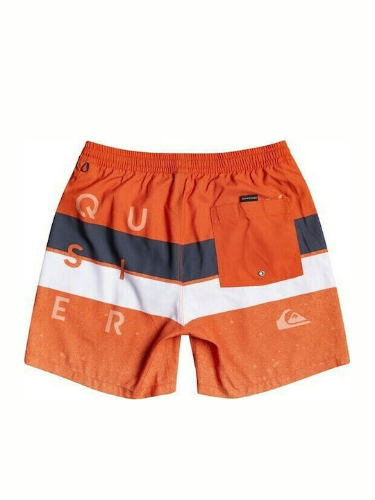 Quiksilver Word Block Volley Costum de baie pentru copii Pantaloni scurți de înot Portocaliu Quiksilver Word Block Volley Costum de baie pentru copii Pantaloni scurți de înot Portocaliu