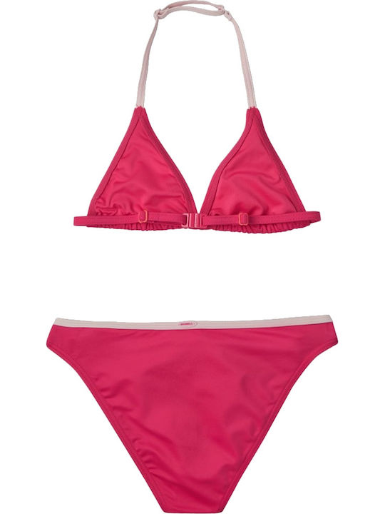 O'Neill Essential Triangle Bikini Set Costum de baie pentru copii Bikini Fuchsia