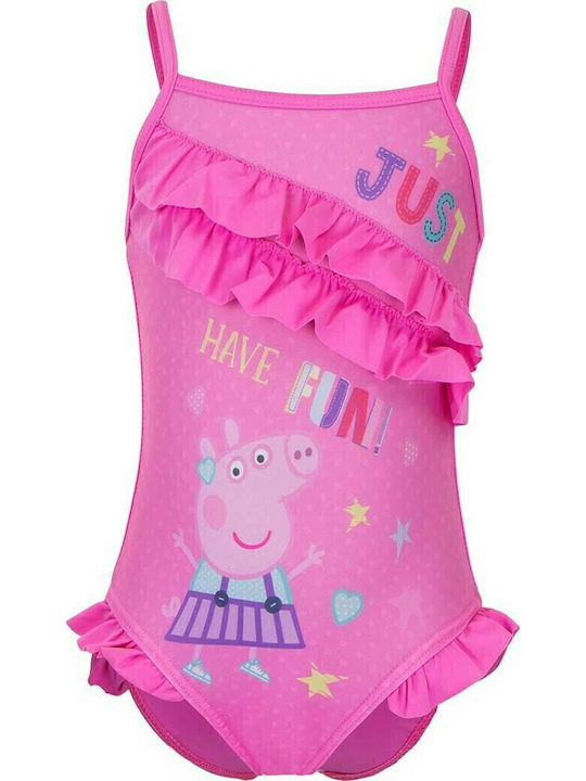 Stamion Peppa Pig Costum de baie pentru copii Întreg Roz