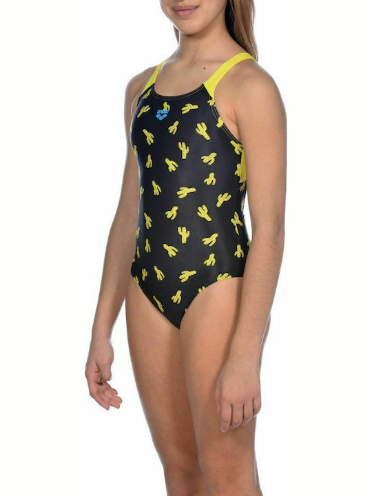 Arena Cactus Kids Swimwear One-Piece Black Arena Cactus Kids Swimwear One-Piece Black