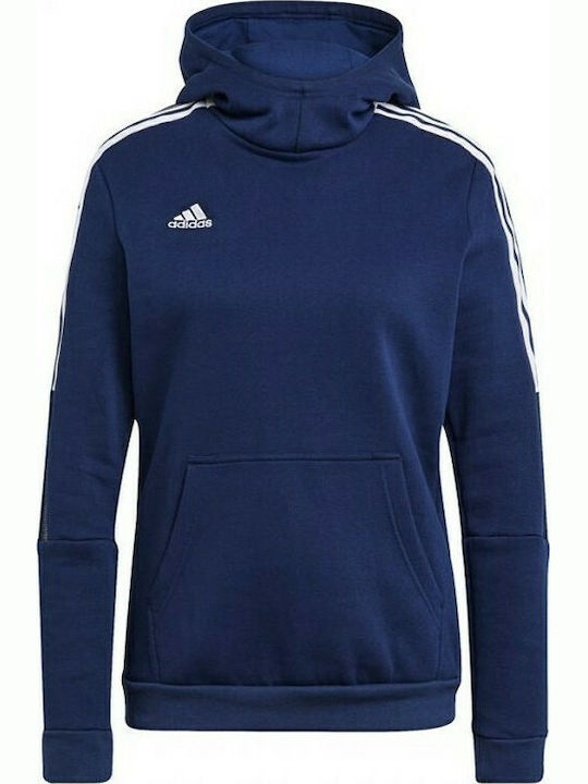 Tiro 21 Women's Sweatshirt Hooded Navy Blue