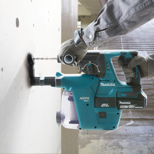 Makita DHR243RTJW Κρουστικό Σκαπτικό Πιστολέτο Μπαταρίας 18V Solo με Υποδοχή SDS Plus DHR243RTJW