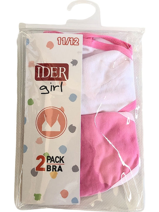 IDER Set of Kids' Bralettes Multicolored 2pcs