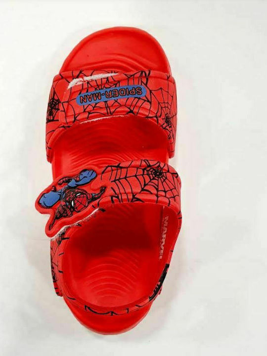 Spiderman Παιδικά Παπουτσάκια Θαλάσσης Κόκκινα