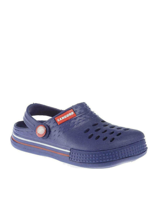 Canguro Children's Beach Clogs Navy Blue