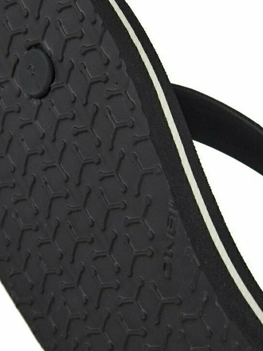 Kids' Flip Flops Black Profile Logo Sandals Ink