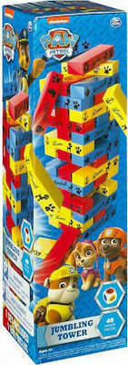 Spin Master Brettspiel Paw Patrol Jumbling Tower für 1+ Spieler 4+ Jahre 6035863 (EN)