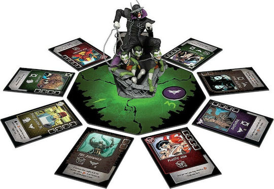 Board Game The Batman Who Laughs Rising for 1-4 Players 15+ Years Old (EN) USAopoly