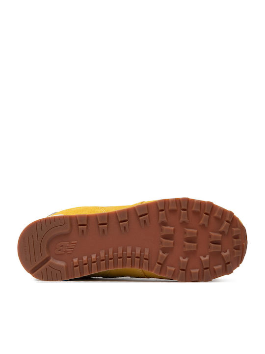 574 Kids Sneakers Yellow