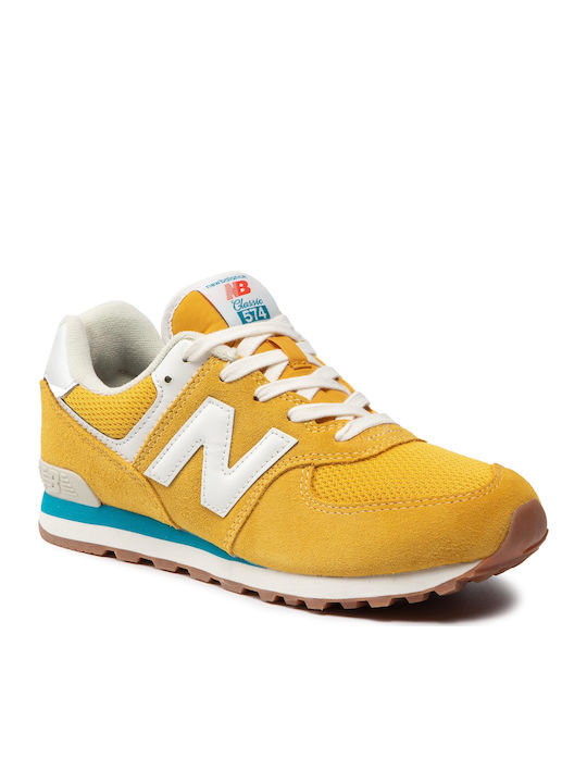 574 Kids Sneakers Yellow