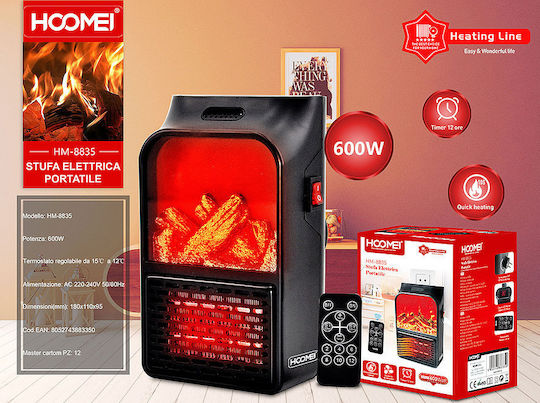 Hoomei Heizlüfter Wand 600W