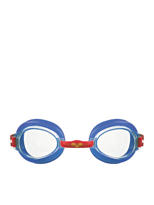Arena Bubble 3 Kids Swimming Goggles with Anti-Glare Lenses Red