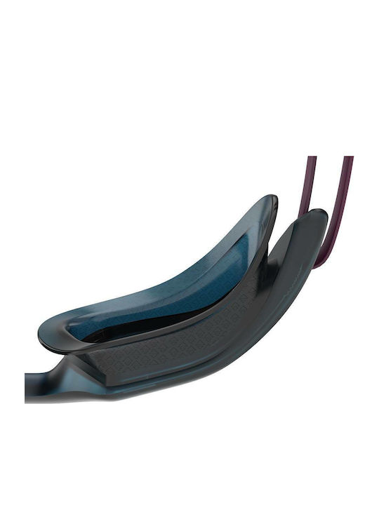 Speedo Hydropulse Adult Swimming Goggles with Anti-Glare Lenses Purple 8-