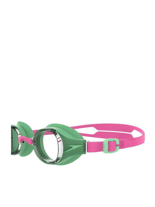 Speedo Hydropure Swimming Goggles Kids with Anti-fog Lenses Pink