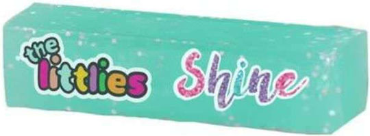 The Littlies Eraser for Pencil and Pen Glitter Shine 60x15x15mm (Μiscellaneous colours) 1pcs