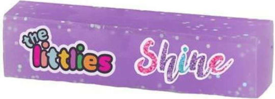 The Littlies Eraser for Pencil and Pen Glitter Shine 60x15x15mm (Μiscellaneous colours) 1pcs