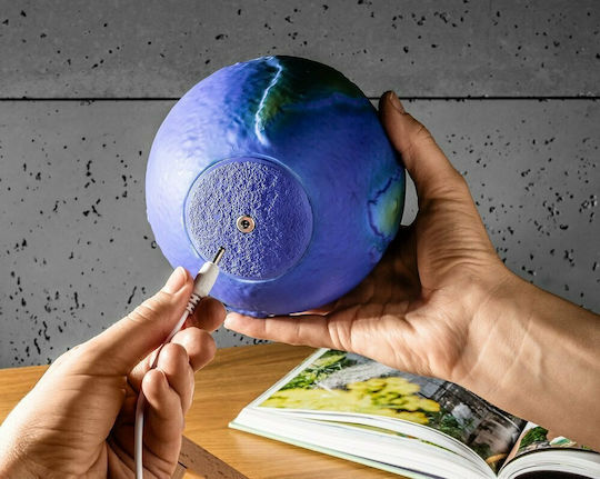 Gadget Master Διακοσμητικό Φωτιστικό LED RGB Moon Light 3x3εκ.
