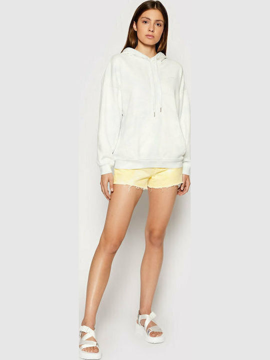 Rider Damen Sweatshirt Kapuzen Gelb