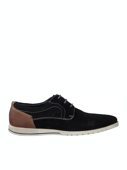 S.Oliver Leder Herren Freizeitschuhe Anatomisch Blau