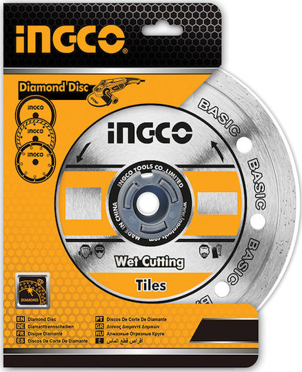 Ingco Tile Cutting Disc Diamond 115mm Cutting Disc Construction Materials Hole Diameter 115mm 1pcs