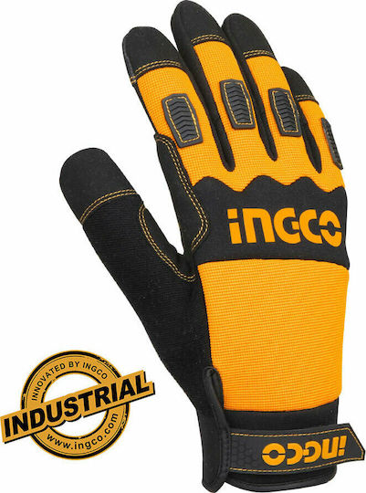 Ingco -XL Safety Glofe Yellow