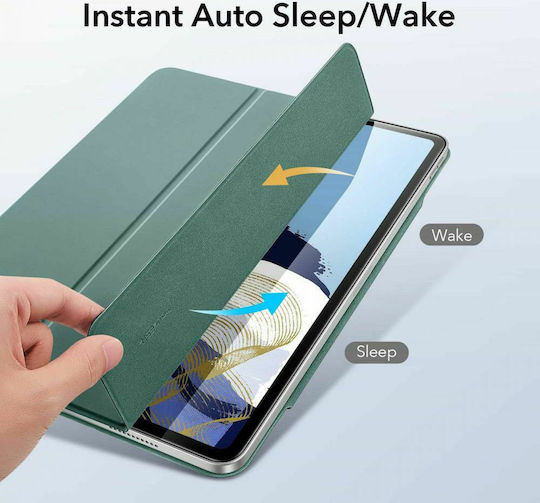 ESR Rebound Magnetic Флип капак Горско зелено (iPad Pro 11 (2022, 2021, 2020, 2018))