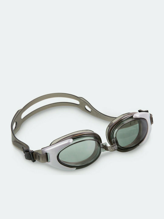 Intex Γυαλιά Κολύμβησης Ενηλίκων Μάυρα/Γκρι