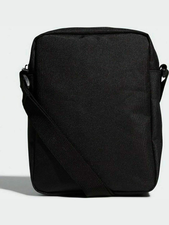 Classic Organizer Ανδρική Τσάντα Ώμου / Χιαστί Μαύρη