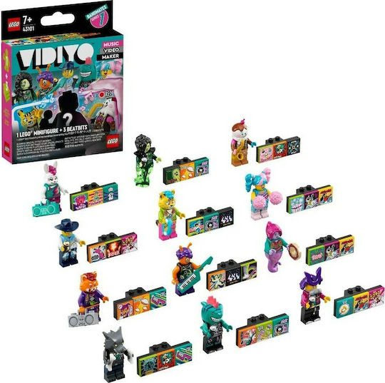 LEGO Lego Vidiyo Minifigur und 3 Beatbits für 7+ Jahre