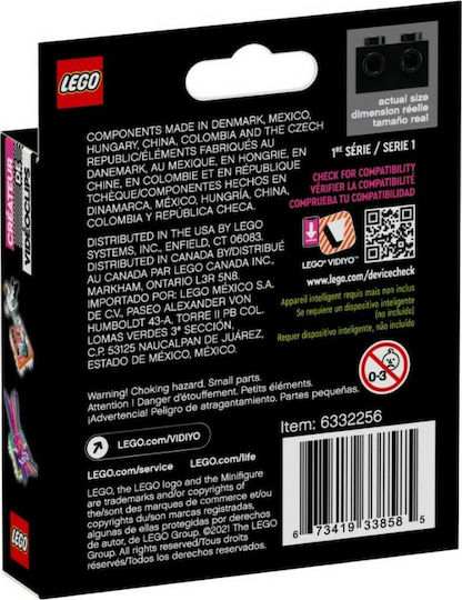 LEGO Lego Vidiyo Minifigur und 3 Beatbits für 7+ Jahre