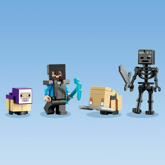 LEGO Minecraft The Ruined Portal pentru 8+ ani Ani 316buc