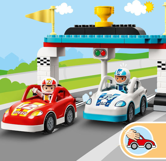 LEGO Duplo Race Cars für 2+ Jahre alt Jahre 44Stück