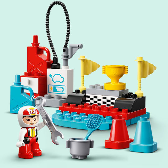 LEGO Duplo Race Cars für 2+ Jahre alt Jahre 44Stück