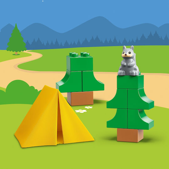 LEGO Duplo Familien Camping Van Abenteuer für 2+ Jahre 30 Stück