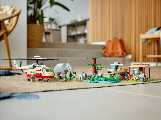 LEGO City Wildlife Rescue Operation για 6+ Ετών 525τμχ