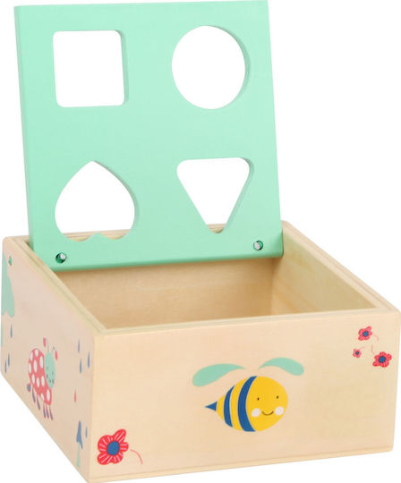 Small Foot Formensortierspiel Bildungswürfel Move it aus Holz für 12++ Monate