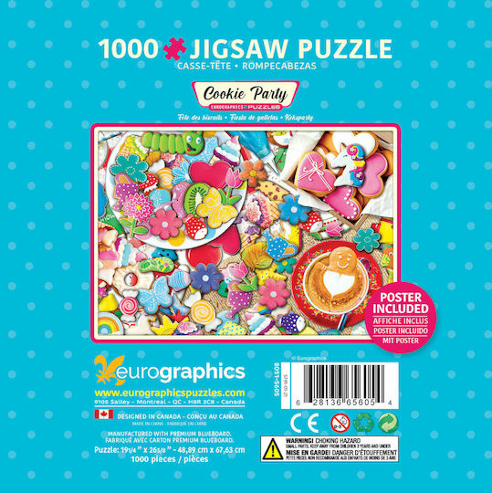 Пъзел Cookie Party 2D 1000 части
