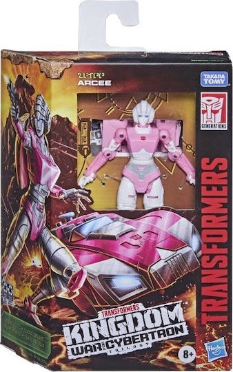 Action Figure Generations War For Cybertron Kingdom Deluxe Arcee 2021 Transformers for 8+ years old Years 14cm.