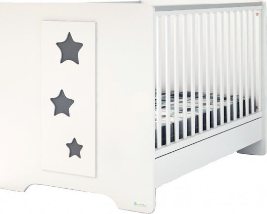 Casababy Polymorphische Babywiege Stars Weiß