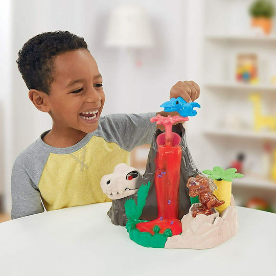 Hasbro Слуз Play-Doh Dino Lava Bones Island за Деца 4+ години+ Години