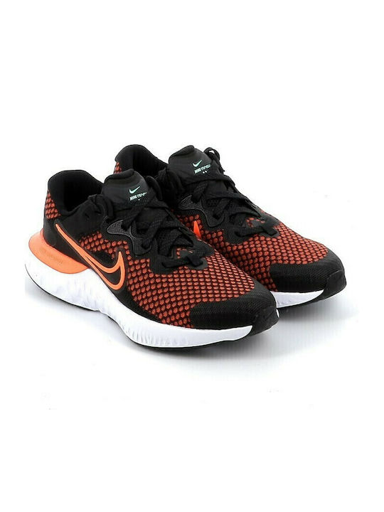 Renew Run 2 GS Kids Sports Shoes Running with Laces Orange