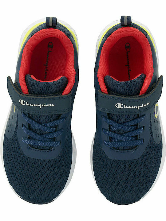 Αθλητικά Παιδικά Παπούτσια Running με Σκρατς Navy Μπλε