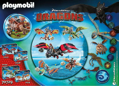 Playmobil Dragons Ψάρης και Φαφούτης για 4-10 ετών